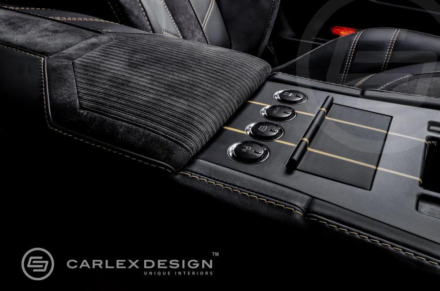 Детали интерьера Aston Martin DB9 by Carlex Design 2014 года  (фото 8 из 8)
